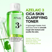 Anua Azelaic Acid 3 Cica Skin Clarifying Toner Τονωτική Λοσιόν 250ml