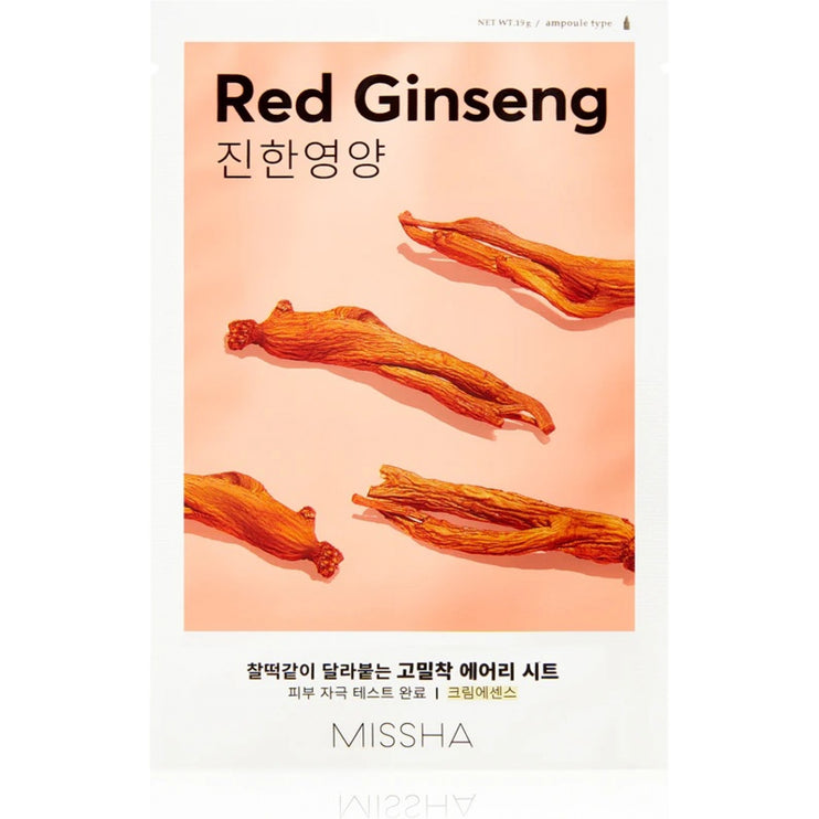 MISSHA - Airy Fit Sheet Mask Red Ginseng