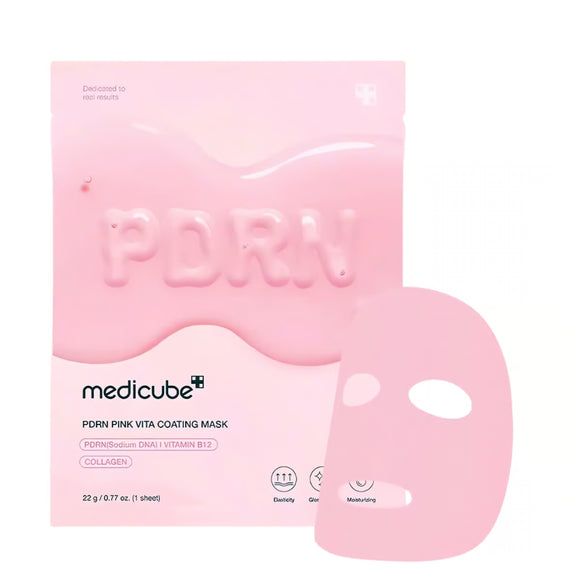 MEDICUBE PDRN Pink Vita Coating Mask Μάσκα Προσώπου 1pc