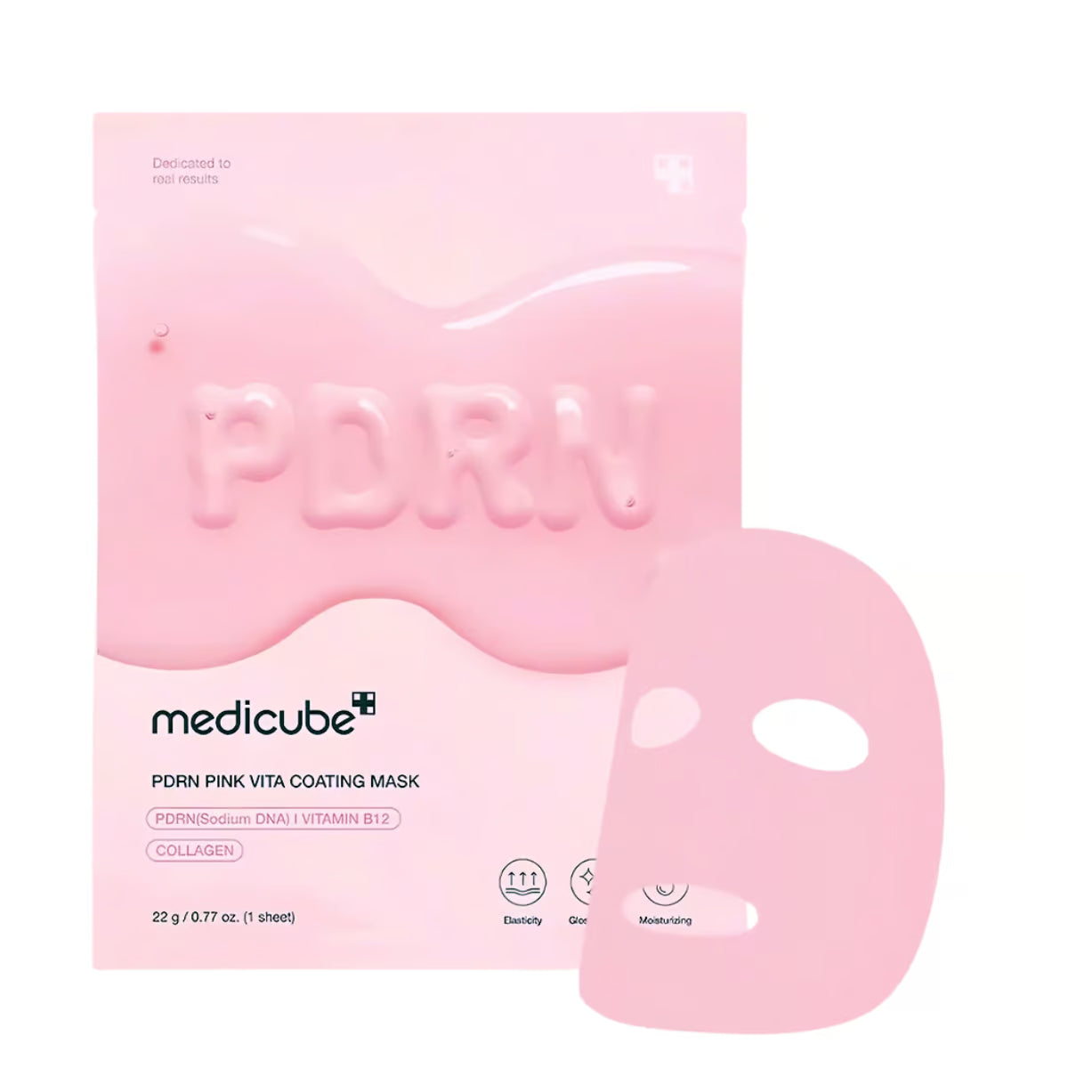 MEDICUBE PDRN Pink Vita Coating Mask Μάσκα Προσώπου 1pc