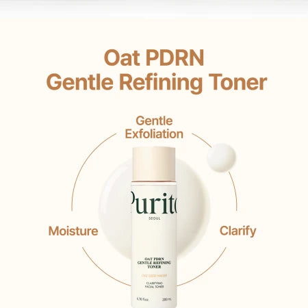 PURITO SEOUL Oat PDRN Gentle Refining Toner 200ml