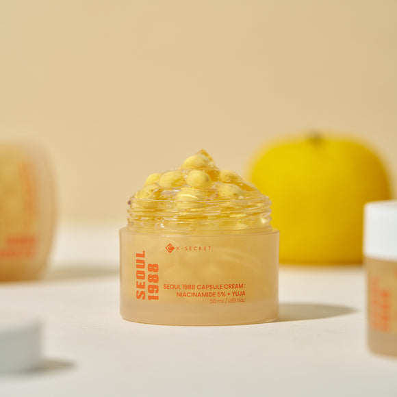 K-SECRET - SEOUL 1988 Capsule Cream: Niacinamide 5% + Yuja - 50ml