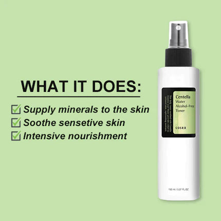 COSRX - Centella Water Alcohol- Free Toner - Tonic with Centella Asiatica Extract - 150ml