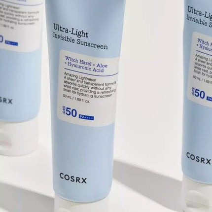 COSRX - Ultra-Light Invisible Αντηλιακή Κρέμα Προσώπου SPF50+ 50ml