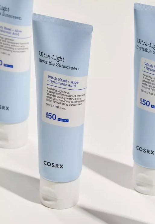 Cosrx Ultra-Light Invisible Αντηλιακή Κρέμα Προσώπου SPF50+ 50ml