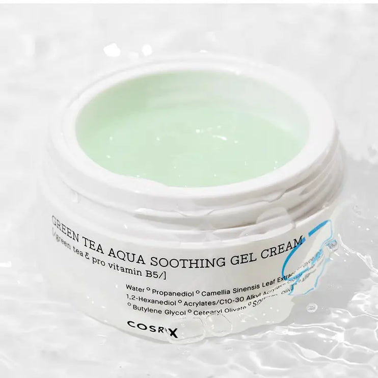 COSRX Hydrium Green Tea Aqua Soothing Gel Cream 50ml – Καταπραϋντική Gel Κρέμα με Πράσινο Τσάι