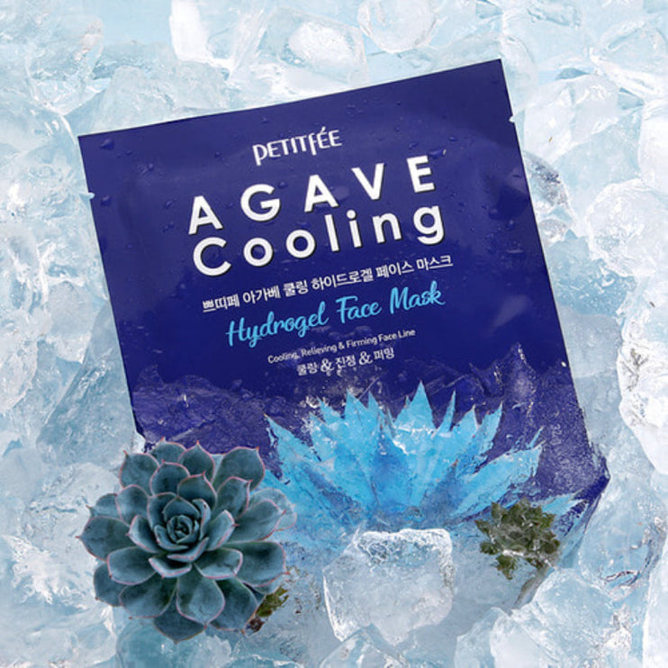 PETITFEE - Agave Cooling Face Mask Pack 5pcs