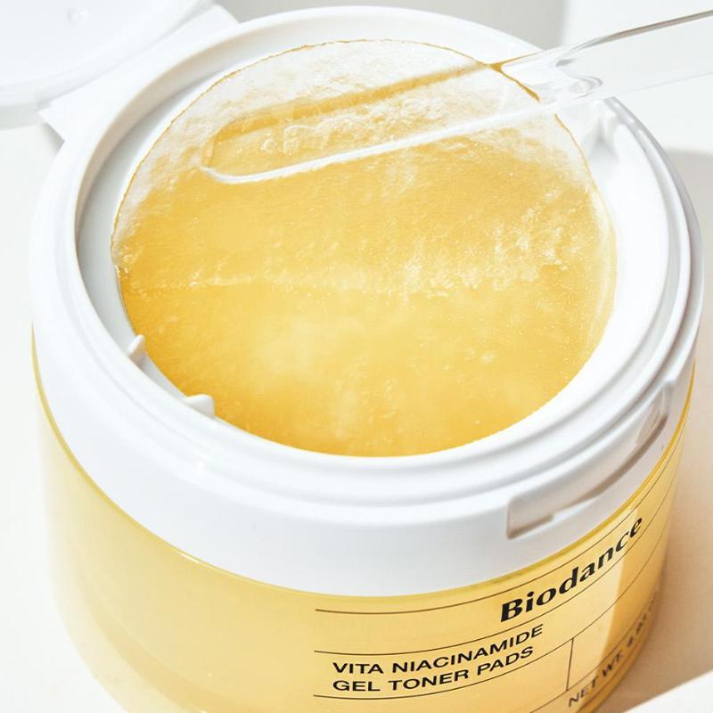 BIODANCE Vita Niacinamide Gel Toner Pads Δίσκοι Τόνωσης 60PCS