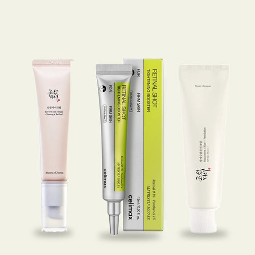 Σετ Ρουτίνα Retinal & SPF · Celimax Retinal Shot + Revive Eye Serum + Relief Sun