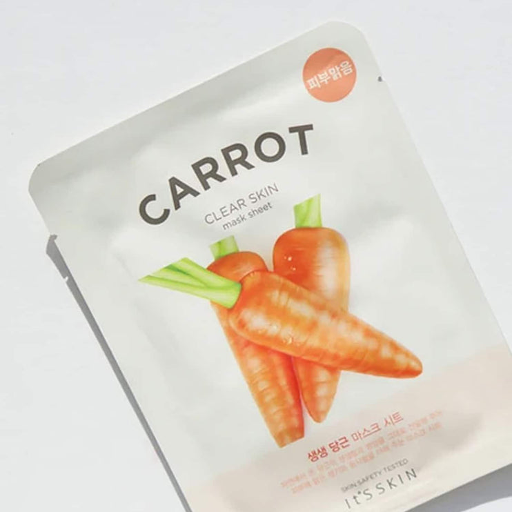 IT'S SKIN - Carrot Clear Skin Sheet Mask