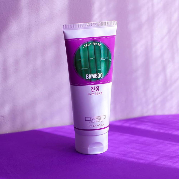HOLIKA HOLIKA - Daily Fresh Bamboo Cleansing Foam 150ml