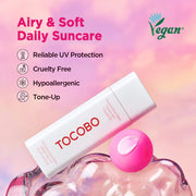 TOCOBO Vita Tone Up Sun Cream SPF50+ PA++++ Αντηλιακό Προσώπου 50ml