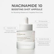 SKIN1004 Madagascar Centella Niacinamide 10 Boosting Shot Ampoule Ορός Προσώπου 30ml