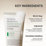 AXIS-Y Sunday Morning Refreshing Cleansing Foam Καθαριστικό Προσώπου 120ml