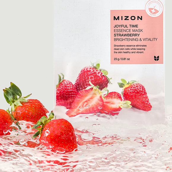 MIZON-Joyful Time Strawberry Essence Mask 1pc 23g