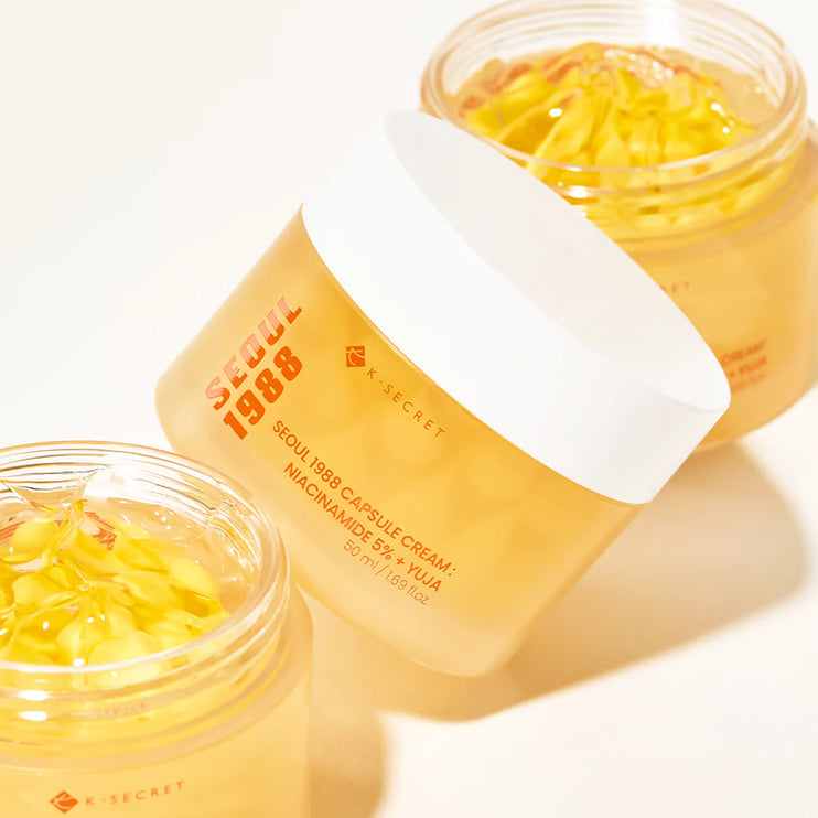 K-SECRET - SEOUL 1988 Capsule Cream: Niacinamide 5% + Yuja - 50ml