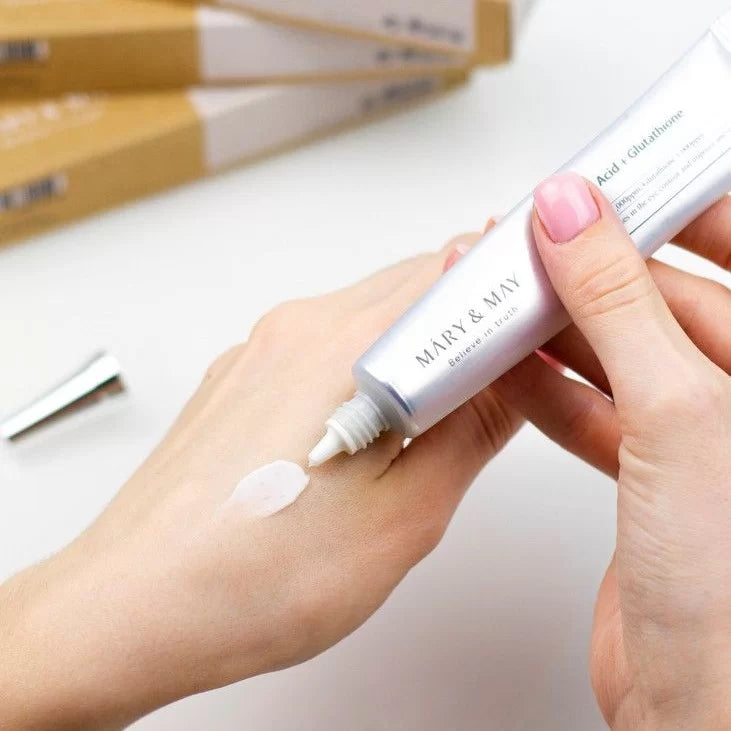 MARY & MAY - Tranexamic Acid + Glutathion Eye Cream 30ml