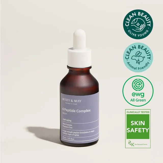 MARY & MAY 6 Peptide complex Serum - 30ml