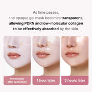 MEDICUBE PDRN Pink Vita Coating Mask Μάσκα Προσώπου 1pc