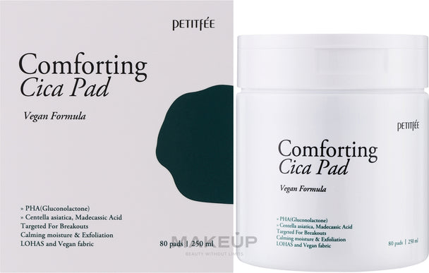 PETITFEE Comforting Cica Pads 80pcs