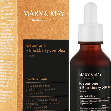 MARY & MAY - Idebenone Blackberry Complex Serum 30ml