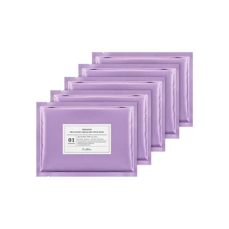 DR.ALTHEA - Premium Squalane Silk Sheet Mask 5pcs