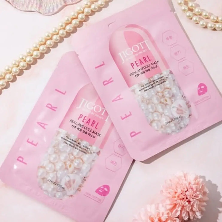 JIGOTT Pearl Real Ampoule Mask