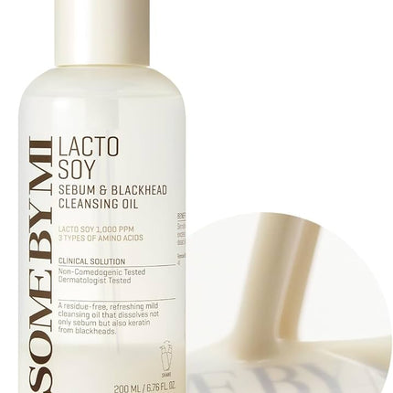 SOMEBYMI - Lacto Soy Sebum & Blackhead Cleansing Oil 200ml