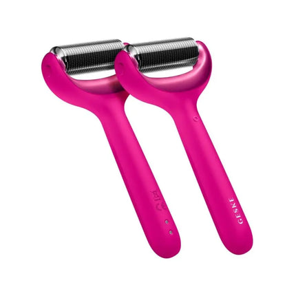 GESKE - MicroNeedle Face & Body Roller - 8 in 1 - Magenta