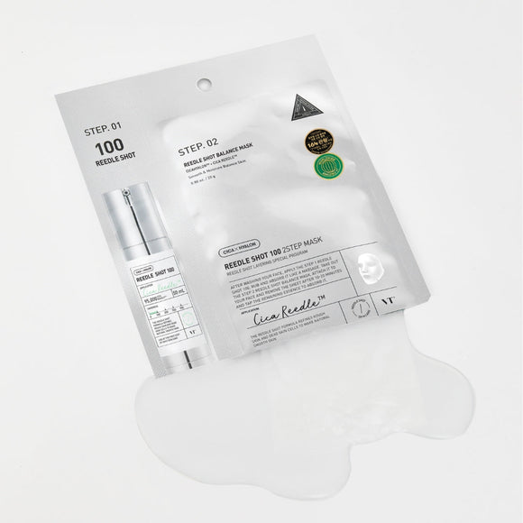 VT COSMETICS Reedle Shot 100 2Step Mask Μάσκα Προσώπου 1pc