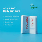TOCOBO Cotton Soft Sun Stick SPF50 PA++++ Αντηλιακό Προσώπου 19g