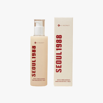 K - SECRET SEOUL 1988 - Seoul 1988 Essence: Snail Mucin 97% + Rice Soothing Essence 100ml