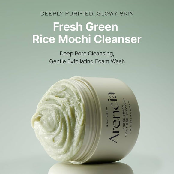 ARENCIA Fresh Green Rice Mochi Cleanser Καθαριστικό Προσώπου 120g