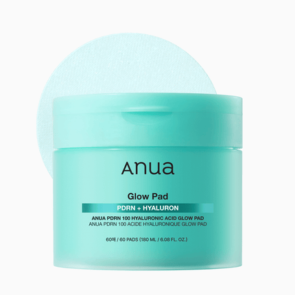 ANUA - PDRN 100 Hyaluronic Acid Glow Pad 60pads 180ml