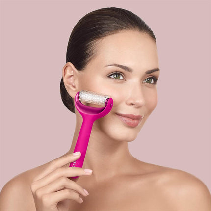 GESKE - MicroNeedle Face & Body Roller - 8 in 1 - Magenta