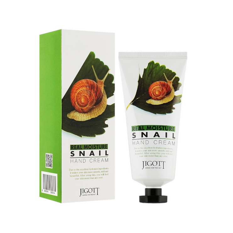 JIGOTT - Real Moisture Snail Hand Cream 100ml