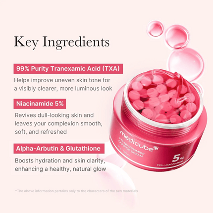 MEDICUBE - TXA Niacinamide Capsule Cream 55ml
