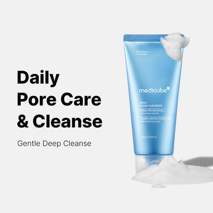 MEDICUBE - Zero Foam Cleanser 120g