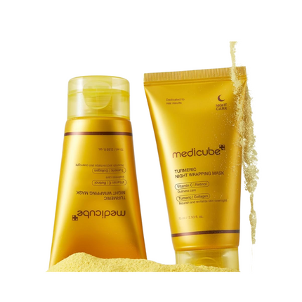 MEDICUBE - Kojic Acid Turmeric Night Wrapping Mask 75ml