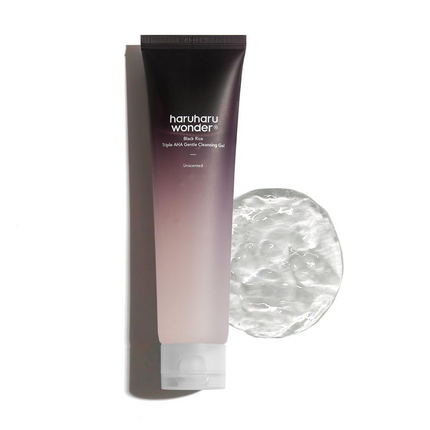 HARUHARU WONDER - Black Rice Triple AHA Gentle Cleansing Gel 100ml