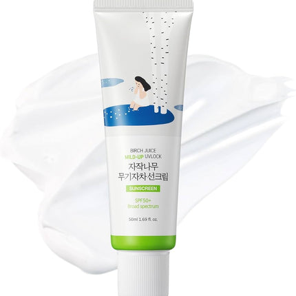 ROUND LAB - Birch Juice Mild Up Sunscreen SPF50+ 50ml