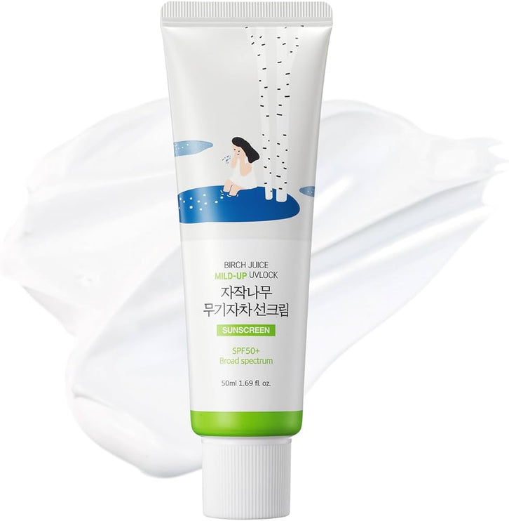 ROUND LAB - Birch Juice Mild Up Sunscreen SPF50+ 50ml