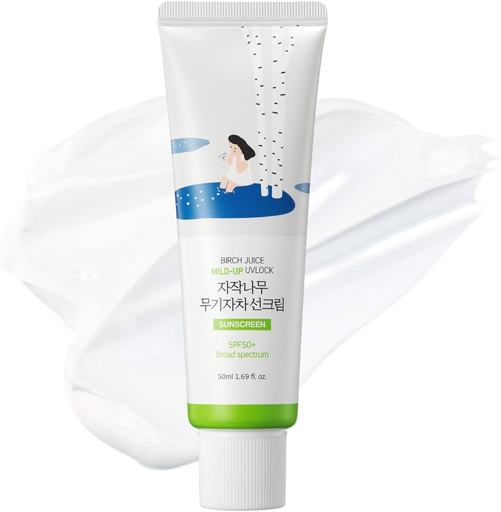 ROUND LAB Birch Juice Mild Up Sunscreen SPF50+ Αντηλιακό Προσώπου 50ml
