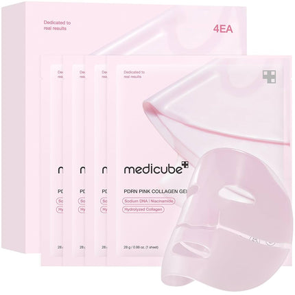 MEDICUBE - PDRN Pink Collagen Gel Mask 4pcs