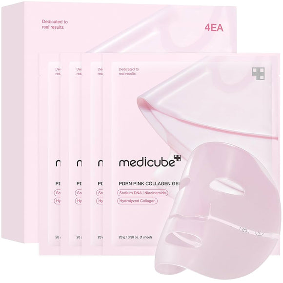 MEDICUBE - PDRN Pink Collagen Gel Mask 4pcs