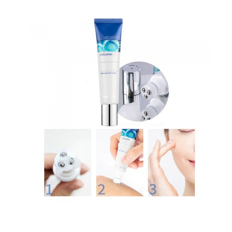FARMSTAY - Collagen Water Full Moist Rolling Eye Serum 25ml