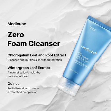 MEDICUBE - Zero Foam Cleanser 120g