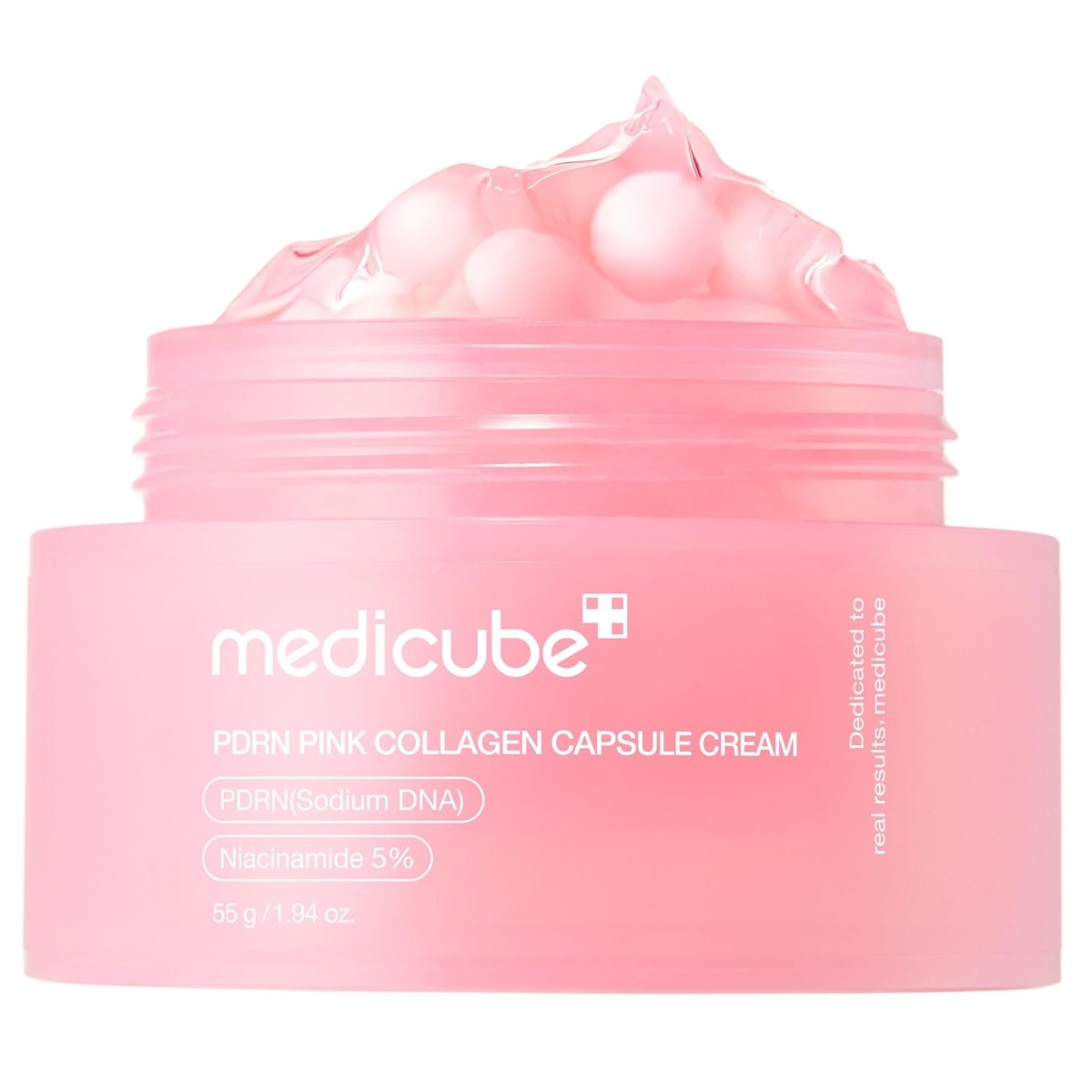MEDICUBE PDRN Pink Collagen Capsule Cream 55ml Κορεάτικη Κρέμα PDRN για Ελαστικότητα & Λάμψη