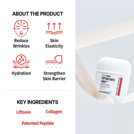 MEDIPEEL - Premium Peptide Naite 1000 Shot Neck Stick 20g