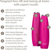 GESKE Microcurrent Face Lift Pen 6 in 1 Magenta